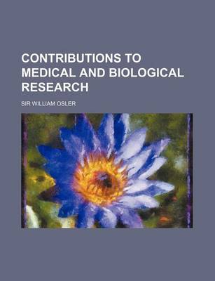 Book cover for Contributions to Medical and Biological Research