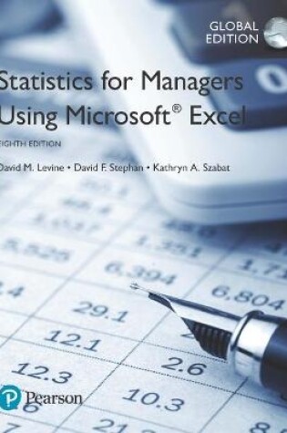 Cover of Statistics for Managers Using Microsoft Excel, Global Edition plus MyStatLab with Pearson eText, Global Edition