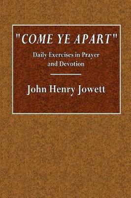 Book cover for "Come Ye Apart"