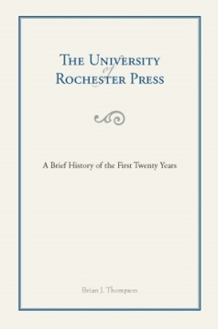 Cover of The University of Rochester Press