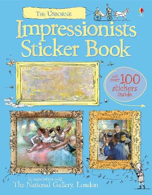 Book cover for Impressionists Sticker Book