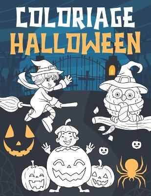 Book cover for Coloriage Halloween