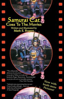 Book cover for Samurai Cat Goes to the Movies