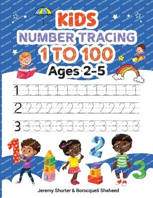 Book cover for Kids Number Tracing