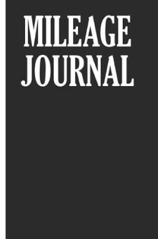 Cover of Mileage Journal