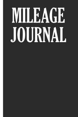 Book cover for Mileage Journal