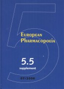 Book cover for European Pharmacopoeia Supplement