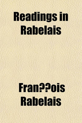 Book cover for Readings in Rabelais