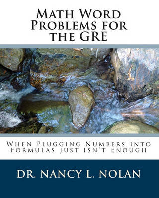 Book cover for Math Word Problems for the GRE