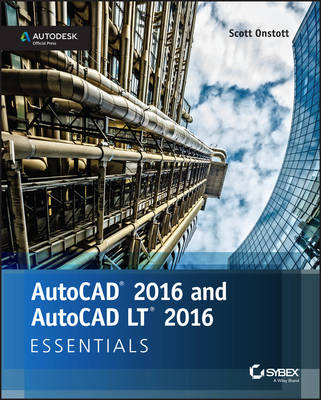 Book cover for AutoCAD 2016 and AutoCAD LT 2016 Essentials