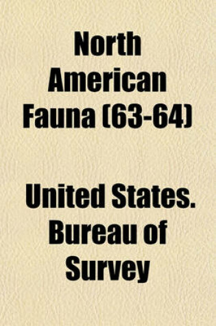 Cover of North American Fauna Volume 24-26