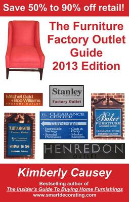 Cover of The Furniture Factory Outlet Guide, 2013 Edition