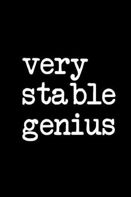 Book cover for Very Stable Genius