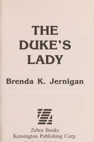 Cover of The Duke's Lady