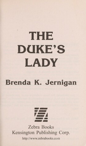 Book cover for The Duke's Lady