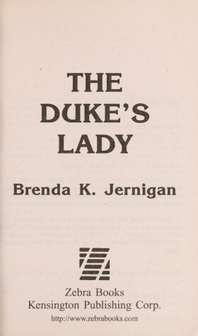 Cover of The Duke's Lady