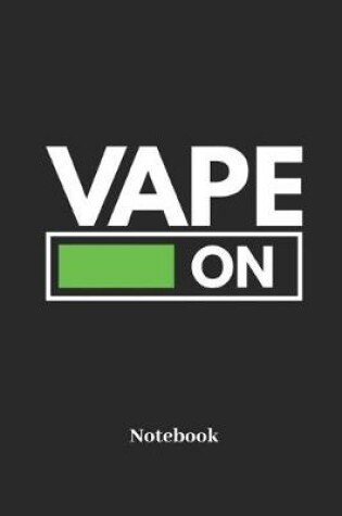 Cover of Vape on Notebook
