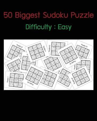 Book cover for 50 Biggest Sudoku Puzzle