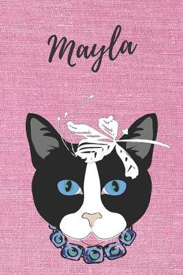 Book cover for Mayla Katzen-Malbuch / Notizbuch / Tagebuch