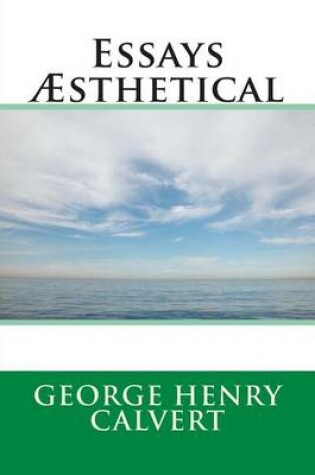 Cover of Essays Aesthetical