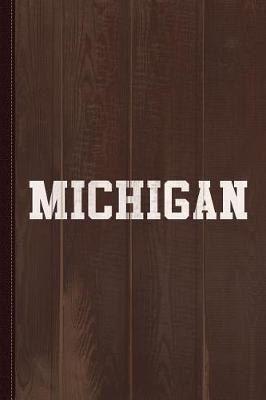 Book cover for Michigan Journal Notebook