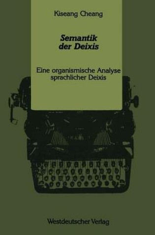 Cover of Semantik Der Deixis