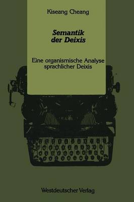 Cover of Semantik Der Deixis