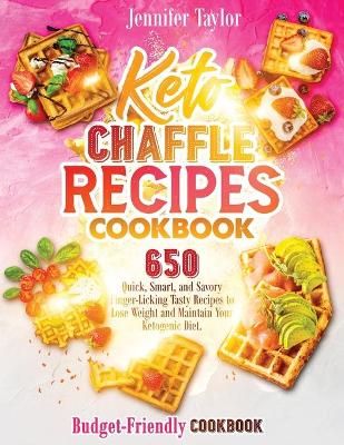 Book cover for Keto Chaffle Recipes Cookbook