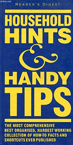 Cover of "Reader's Digest" Household Hints, Handy Tips