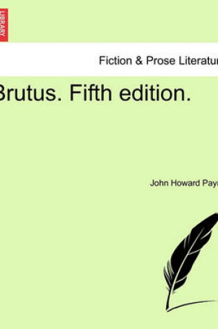 Cover of Brutus. Fifth Edition.