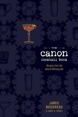 Book cover for The Canon Cocktail Book