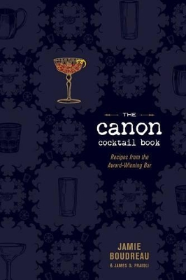 Book cover for The Canon Cocktail Book