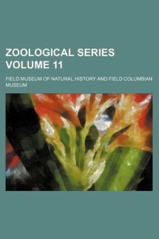 Cover of Zoological Series Volume 11