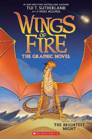 Cover of The Brightest Night (Wings of Fire Graphic Novel 5)