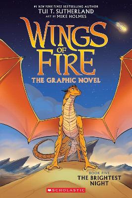 Book cover for The Brightest Night (Wings of Fire Graphic Novel 5)