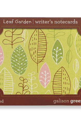 Cover of Leaf Garden Writer's Notecards