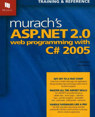Book cover for Murach's ASP.NET 2.0 Web Programming with C# 2005