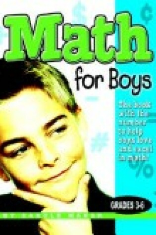 Cover of Math for Boys (Hardcover)
