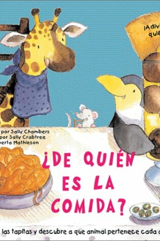 Cover of de Quien Es La Comida?