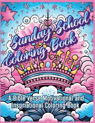 Book cover for Sunday School Bible Verse Coloring Book