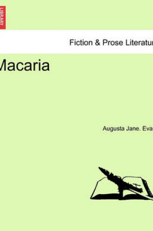 Cover of Macaria. Vol. II