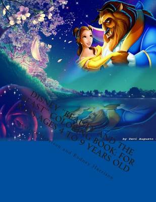 Book cover for Disney Beauty and the Beast Coloring Book