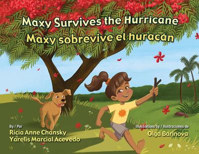 Cover of Maxy Survives the Hurricane / Maxy Sobrevive El Huracan