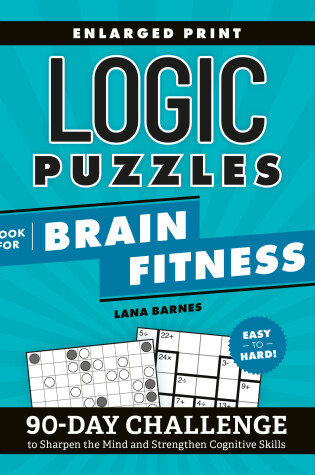 Cover of Logic Puzzles Book for Brain Fitness