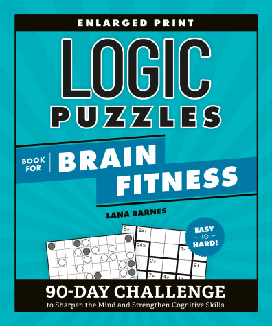 Book cover for Logic Puzzles Book for Brain Fitness