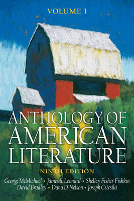 Book cover for Anthology of American Literature, Volume I