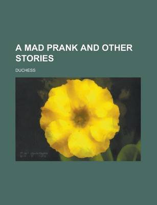 Book cover for A Mad Prank and Other Stories