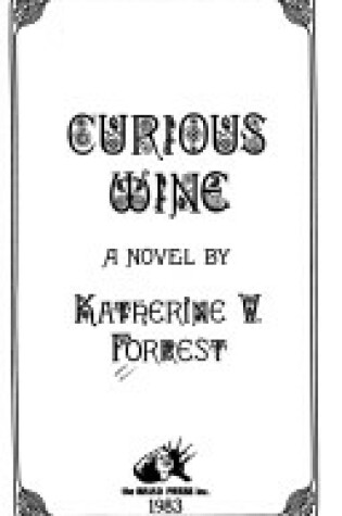 Cover of Curious Wine