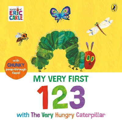 Book cover for My Very First 123 with The Very Hungry Caterpillar