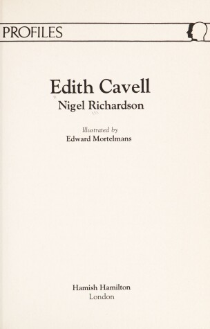 Book cover for Edith Cavell